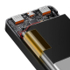 Портативная батарея (пауербанк) 20W 20000mAh Baseus Bipow Overseas с технологией QC3.0+PD3.0 2USB+Type-C + Кабель USB to Micro USB Черный (PPDML-M01)
