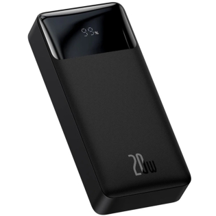 Портативна батарея (павербанк) 20000mAh 20W Baseus Bipow Overseas  з технологією QC3.0+PD3.0 2USB+Type-C + Кабель USB to Micro USB Чорный (PPDML-M01) Портативна батарея (павербанк) 20000mAh 20W Baseus Bipow Overseas  з технологією QC3.0+PD3.0 2USB+Type-C + Кабель USB to Micro USB Чорный (PPDML-M01)