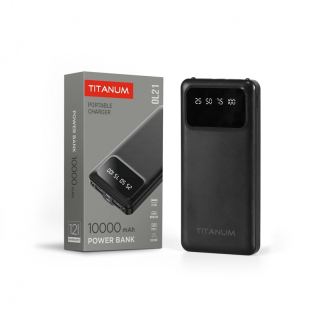 Повербанк 10000mAh TITANUM OL21 White (TPB-OL21-B) Повербанк 10000mAh TITANUM OL21 White (TPB-OL21-B)