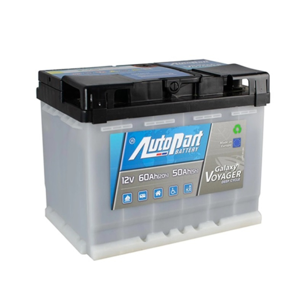 Акумулятор Autopart 60 Ah 12 V (-/+) EFB Galaxy Voyager тяговий 242*175*190 (ARL060-V00)