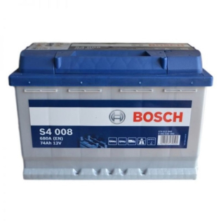 Аккумулятор Bosch 74 Ah 12 V 680A (-/+) S4 Euro 275*175*190 (0092S40080) Аккумулятор Bosch 74 Ah 12 V 680A (-/+) S4 Euro 275*175*190 (0092S40080)