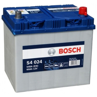 Аккумулятор Bosch 60 Ah 12 V 540A (-/+) S4 Asia 232*173*225 (0092S40240) Аккумулятор Bosch 60 Ah 12 V 540A (-/+) S4 Asia 232*173*225 (0092S40240)