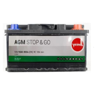 Аккумулятор Vesna 95 Ah 12 V 850 A (-/+) AGM - Euro 353*175*190 (314 090) Аккумулятор Vesna 95 Ah 12 V 850 A (-/+) AGM - Euro 353*175*190 (314 090)