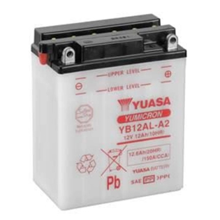 Аккумулятор Yuasa 12,6 Ah 12 V 150 A YuMicron Battery Euro 134*80*160 (YB12AL-A2) Аккумулятор Yuasa 12,6 Ah 12 V 150 A YuMicron Battery Euro 134*80*160 (YB12AL-A2)