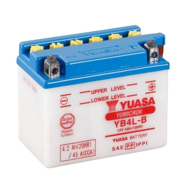 Акумулятор Yuasa 4,2 Ah 12 V 45 A YuMicron Battery Euro 121*71*93 (YB4L-B)