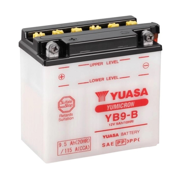 Аккумулятор Yuasa 9,5 Ah 12 V 115 A YuMicron Battery Euro 137*77*141 (YB9-B)