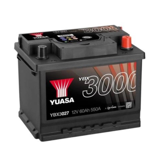 Аккумулятор Yuasa 62 Ah 12 V 550 A (-/+) SMF Battery Euro 243*175*190 (YBX3027) Аккумулятор Yuasa 62 Ah 12 V 550 A (-/+) SMF Battery Euro 243*175*190 (YBX3027)
