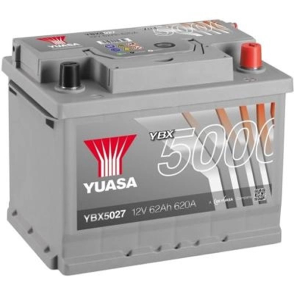 Акумулятор Yuasa 65 Ah 12 V 640 A (-/+) Silver High Performance Battery Euro 243*175*190 (YBX5027)