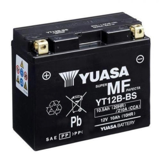 Аккумулятор Yuasa 10,5 Ah 12 V 210 A (+/-) MF VRLA Battery Euro 150*69*130 (YT12B-BS) Аккумулятор Yuasa 10,5 Ah 12 V 210 A (+/-) MF VRLA Battery Euro 150*69*130 (YT12B-BS)
