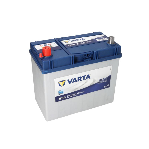 Акумулятор VARTA 45 Ah 12 V 330 A (+/-) Blue Dynamic Euro 238*129*227 (545158033)