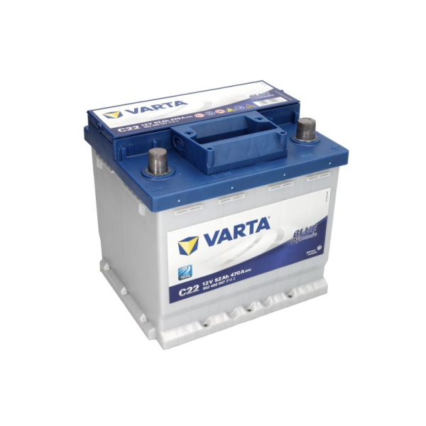 Акумулятор VARTA 52 Ah 12 V 470A (-/+) Euro 207*175*190 (552400047)