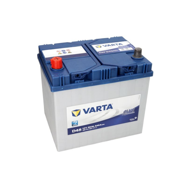 Акумулятор VARTA 60 Ah 12 V 540 A (+/-) Blue Dynamic Euro 232*173*225 (560411054)