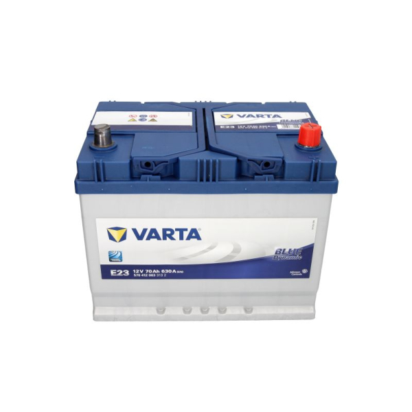 Акумулятор VARTA 70 Ah 12 V 630 A (-/+) Blue Dynamic Euro 261*175*220 (570412063)