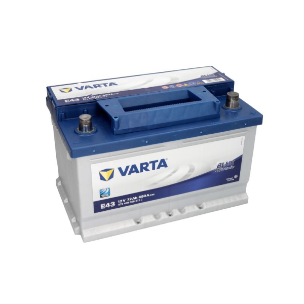 Акумулятор VARTA 72 Ah 12 V 680 A (-/+) Blue Dynamic Euro 278*175*175 (572409068)
