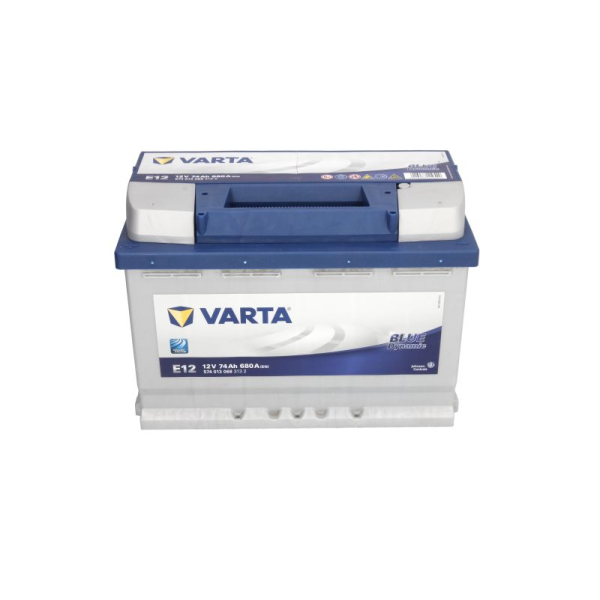 Аккумулятор VARTA 74 Ah 12 V 680A (+/-) Euro 278*175*190 (574013068)