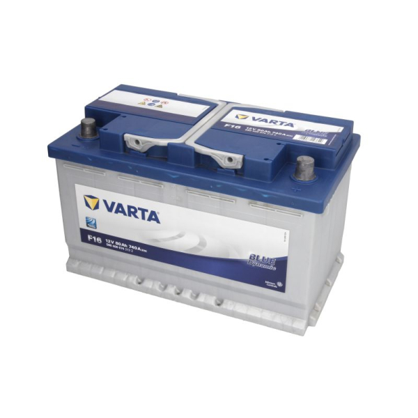 Акумулятор VARTA 80 Ah 12 V 740A (-/+) Euro 315*175*190 (580400074)