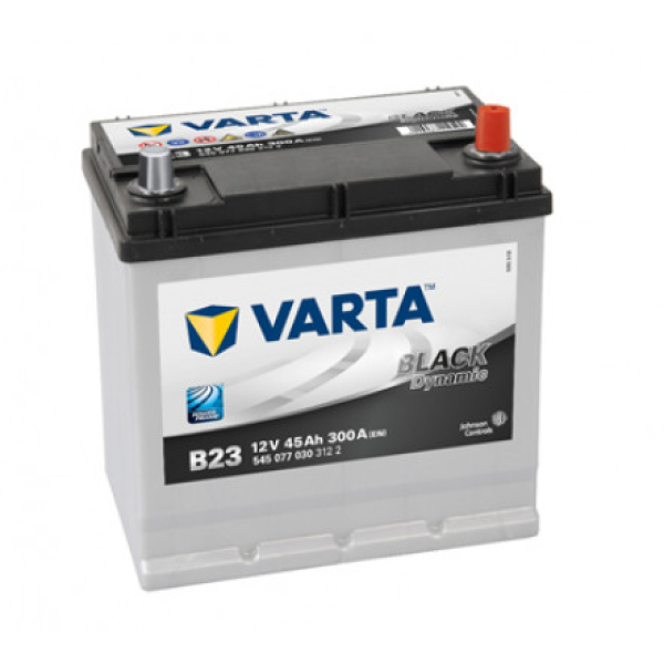 Аккумулятор VARTA 45 Ah 12 V 300A (-/+) Asia 219*135*225 (545077030)