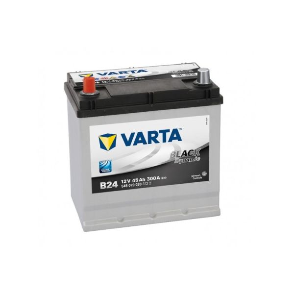 Аккумулятор VARTA 45 Ah 12 V 300A (+/-) Asia 219*135*225 (545079030)
