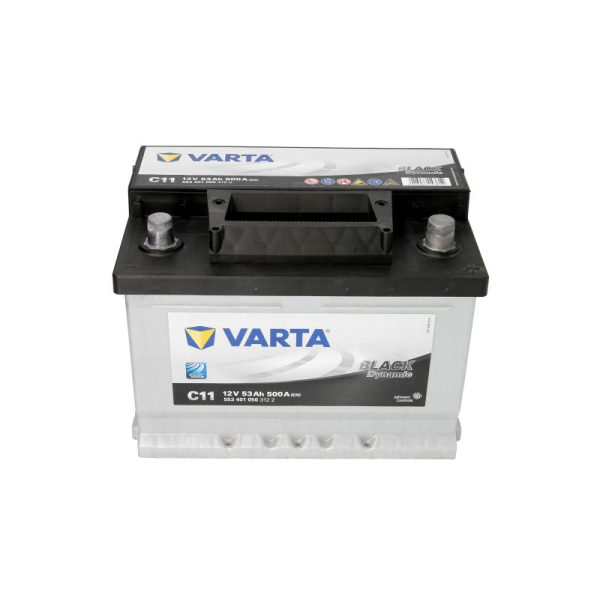 Аккумулятор VARTA 53 Ah 12 V 500A (-/+) Euro 242*175*175 (553401050)