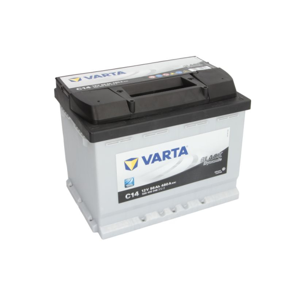 Аккумулятор VARTA 56 Ah 12 V 480A (-/+) Euro 242*175*190 (556400048)