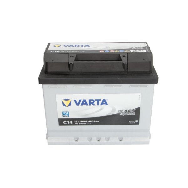 Аккумулятор VARTA 56 Ah 12 V 480A (-/+) Euro 242*175*190 (556400048)