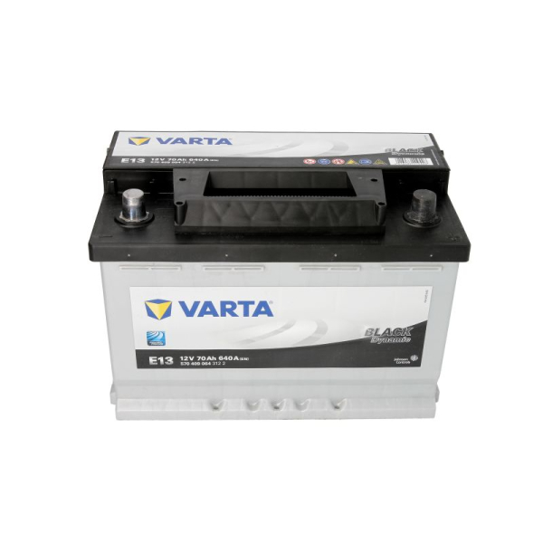 Акумулятор VARTA 70 Ah 12 V 640A (-/+) Euro 278*175*190 (570409064)