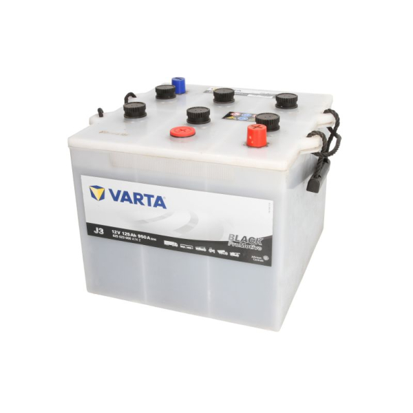 Акумулятор VARTA 125 Ah 12 V 950 A (-/+) WET (625023000)