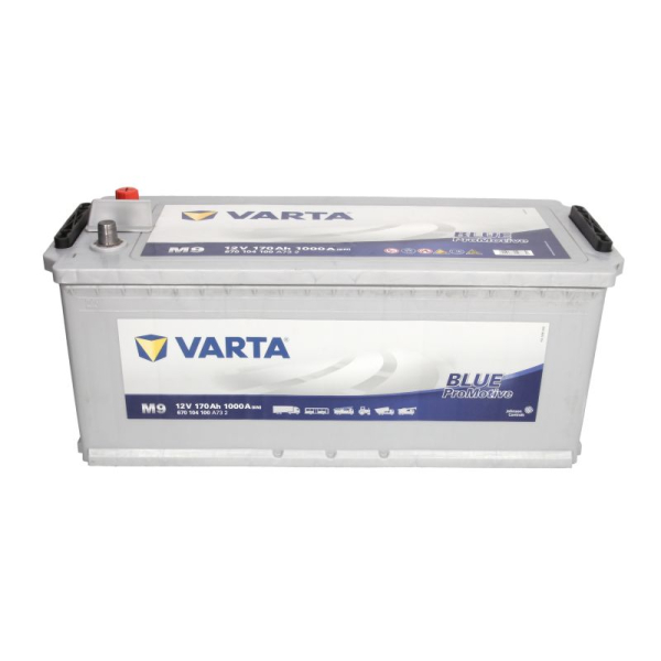 Акумулятор VARTA 170 Ah 12 V 1000 A (+/-) WET (670104100)