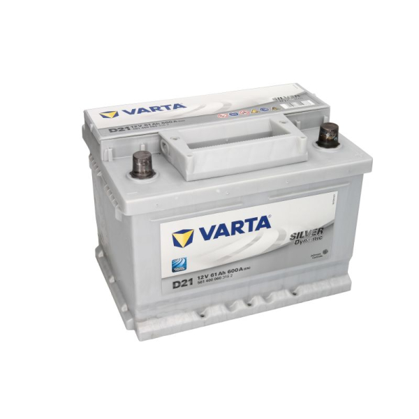 Акумулятор VARTA 61 Ah 12 V 600 A (-/+) Silver Dynamic Euro 242*175*175 (561400060)