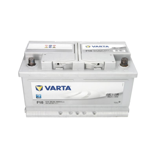 Акумулятор VARTA 85 Ah 12 V 800 A (-/+) Silver Dynamic Euro 315*175*175 (585200080)