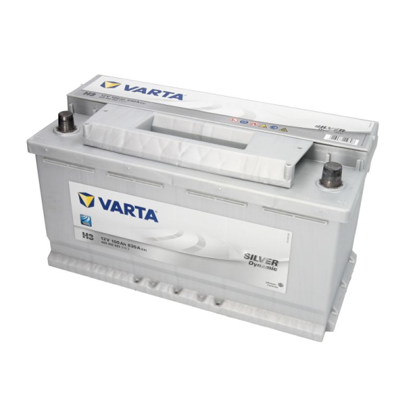Аккумулятор VARTA 100 Ah 12 V 830 A (-/+) Silver Dynamic Euro 353*175*190 (600402083)