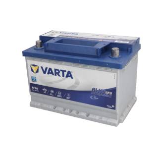 Аккумулятор VARTA 70 Ah 12 V 760 A (-/+) EFB Blue Dynamic Euro 278*175*190 (570500076) Аккумулятор VARTA 70 Ah 12 V 760 A (-/+) EFB Blue Dynamic Euro 278*175*190 (570500076)