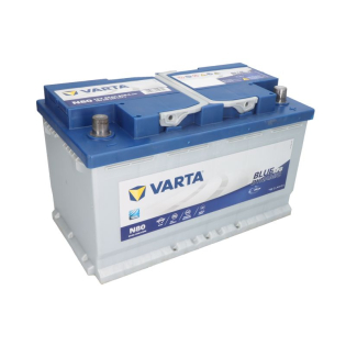 Аккумулятор VARTA 80 Ah 12 V 800 A (-/+) EFB Blue Dynamic Euro 353*175*190 (580500080) Аккумулятор VARTA 80 Ah 12 V 800 A (-/+) EFB Blue Dynamic Euro 353*175*190 (580500080)