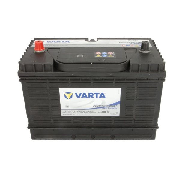 Акумулятор VARTA 105 Ah 12 V 800 A (-/+) WET Грузовий 330*172*238 (820054080)
