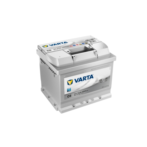 Акумулятор VARTA 52 Ah 12 V 520A (-/+) Euro 207*175*175 (552401052)