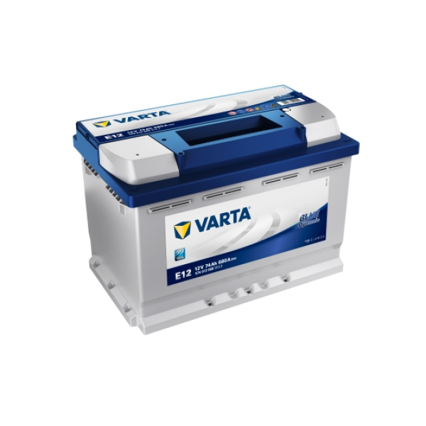 Аккумулятор VARTA 74 Ah 12 V 680A (+/-) Euro 278*175*190 (574013068)