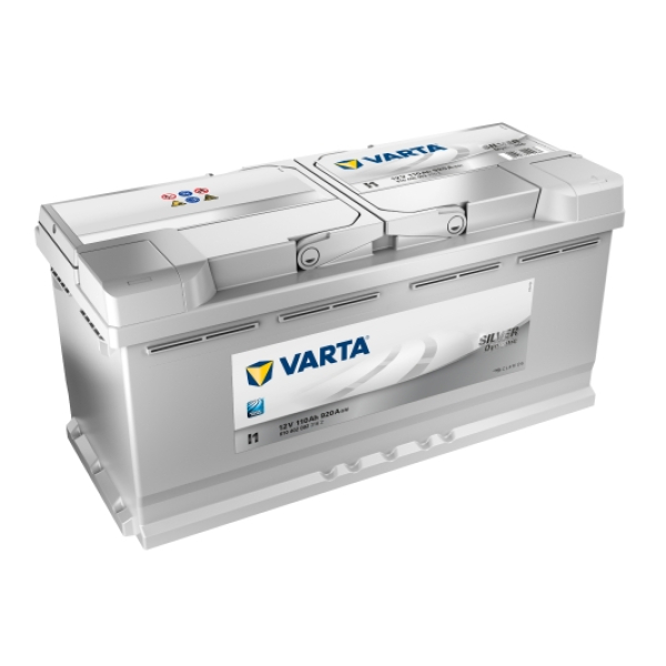 Акумулятор VARTA 110 Ah 12 V 920 A (-/+) Silver Dynamic Euro 393*175*190 (610402092)