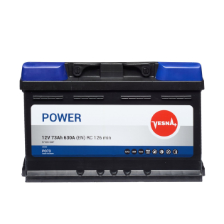 Аккумулятор Vesna 73 Ah 12 V 630A (-/+) Power Euro 278*175*175 (415073) Аккумулятор Vesna 73 Ah 12 V 630A (-/+) Power Euro 278*175*175 (415073)