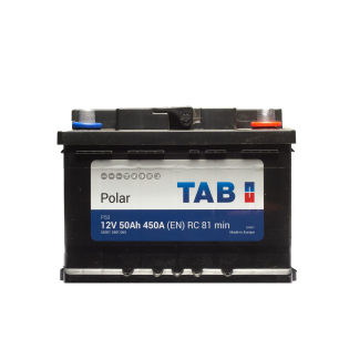 Аккумулятор TAB 50 Ah 12 V 450A (-/+) Polar Euro 242*175*175 (246250) Аккумулятор TAB 50 Ah 12 V 450A (-/+) Polar Euro 242*175*175 (246250)