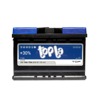 Аккумулятор Topla 78 Ah 12 V 750A (-/+) TOP Euro 278*175*190 (118678) Аккумулятор Topla 78 Ah 12 V 750A (-/+) TOP Euro 278*175*190 (118678)