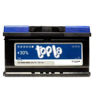 Аккумулятор Topla 85 Ah 12 V 800 A (-/+) TOP Euro 315*175*175 (118 685) Аккумулятор Topla 85 Ah 12 V 800 A (-/+) TOP Euro 315*175*175 (118 685)