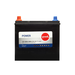 Аккумулятор Vesna 45 Ah 12 V 360A (+/-) Power JIS Asia 236*128*200 (223) (415745) Аккумулятор Vesna 45 Ah 12 V 360A (+/-) Power JIS Asia 236*128*200 (223) (415745)