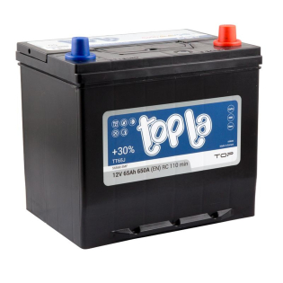 Аккумулятор Topla 65 Ah 12 V 650A (-/+) TOP JIS Asia 230*173*200 (220) (118667) Аккумулятор Topla 65 Ah 12 V 650A (-/+) TOP JIS Asia 230*173*200 (220) (118667)