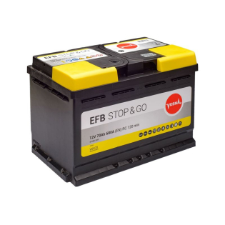 Аккумулятор Vesna 70 Ah 12 V 760A (-/+) EFB Euro 278*175*190 (313070) Аккумулятор Vesna 70 Ah 12 V 760A (-/+) EFB Euro 278*175*190 (313070)