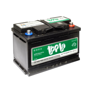 Аккумулятор Topla 70 Ah 12 V 760 A (-/+) AGM - Euro 278*175*190 (114 070) Аккумулятор Topla 70 Ah 12 V 760 A (-/+) AGM - Euro 278*175*190 (114 070)