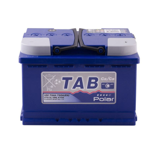 Аккумулятор TAB 75 Ah 12 V 700 A (-/+) Polar Blue Euro 278*175*190 (121 075) Аккумулятор TAB 75 Ah 12 V 700 A (-/+) Polar Blue Euro 278*175*190 (121 075)