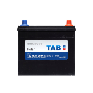 Аккумулятор TAB 45 Ah 12 V 360 A (-/+) Polar Japan 237*127*205 (226) (246 845) Аккумулятор TAB 45 Ah 12 V 360 A (-/+) Polar Japan 237*127*205 (226) (246 845)