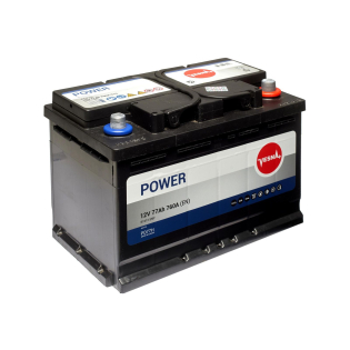 Аккумулятор Vesna 77 Ah 12 V 760A (-/+) Power Euro 278*175*190 (415077) Аккумулятор Vesna 77 Ah 12 V 760A (-/+) Power Euro 278*175*190 (415077)