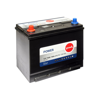 Аккумулятор Vesna 75 Ah 12 V 740A (+/-) Power JIS Asia 259*175*200 (221) (415775) Аккумулятор Vesna 75 Ah 12 V 740A (+/-) Power JIS Asia 259*175*200 (221) (415775)