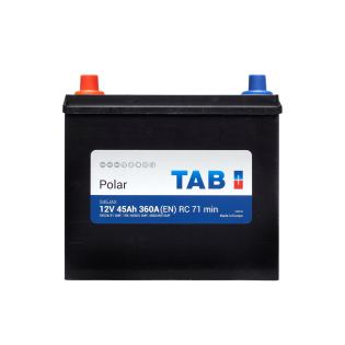 Аккумулятор TAB 45 Ah 12 V 360 A (+/-) Polar Japan 237*127*205 (226) (246 945) Аккумулятор TAB 45 Ah 12 V 360 A (+/-) Polar Japan 237*127*205 (226) (246 945)